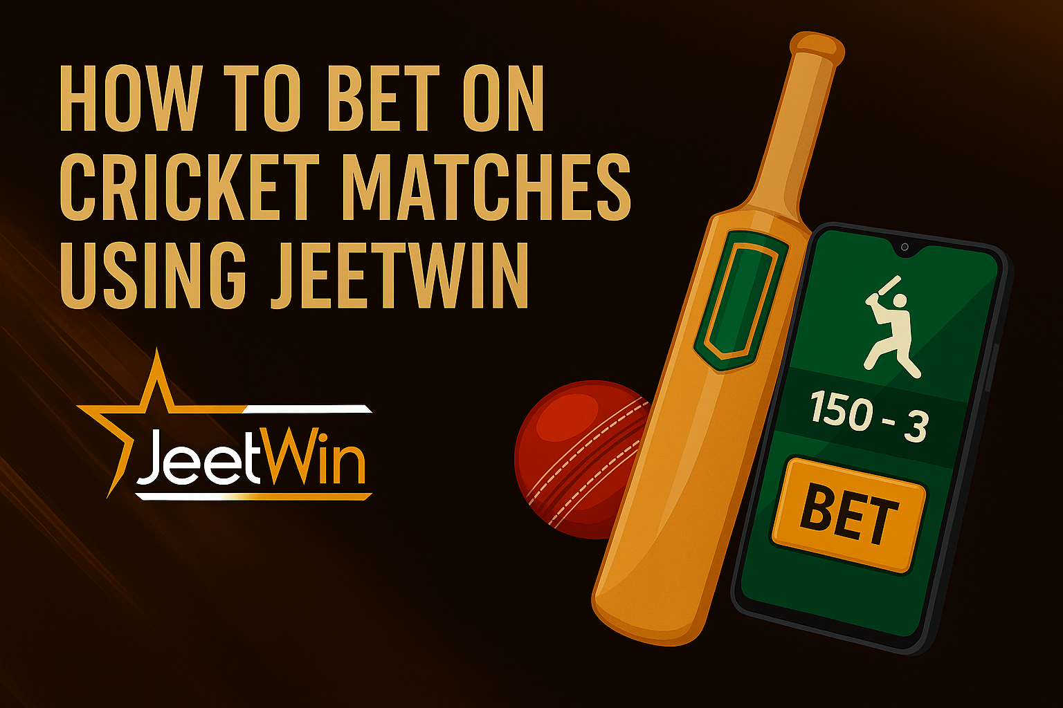 How to Bet on Cricket Matches Using Jeetwin
