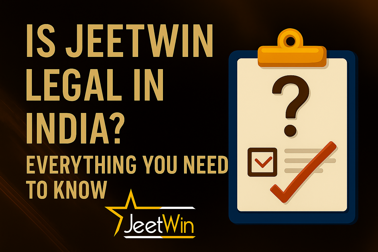 Is Jeetwin Legal in India? Everything You Need to Know