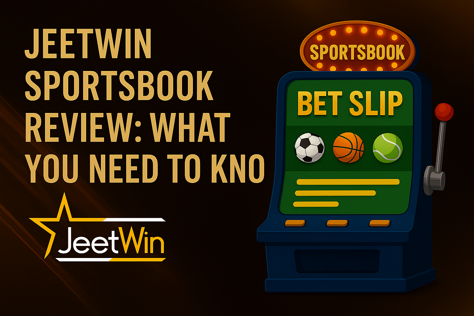 Jeetwin Sportsbook Review: What You Need to Know