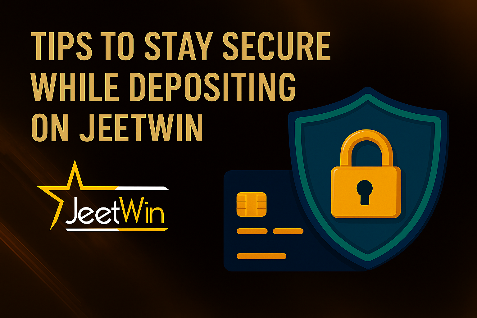 Tips to Stay Secure While Depositing on Jeetwin